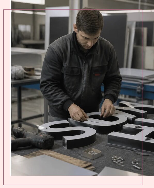 Профессиональное изготовление вывесок для бизнеса в Белове